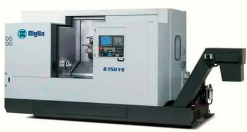 意大利biglia雙主軸車削加工中心 b750